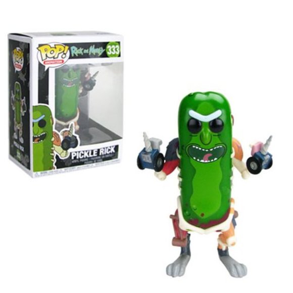 Pickle Rick Funko Pop! Rick and Morty Vinyl Figure Animation  (Rat Suit) #333 - Picture 1 of 6